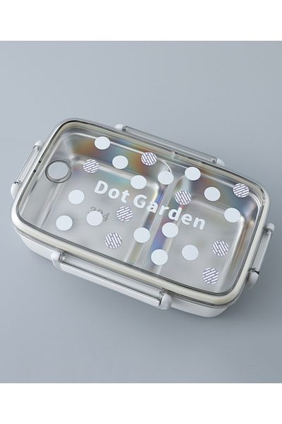 Fab N Funky Kids Insulated Rectangular Lunch Box - Grey