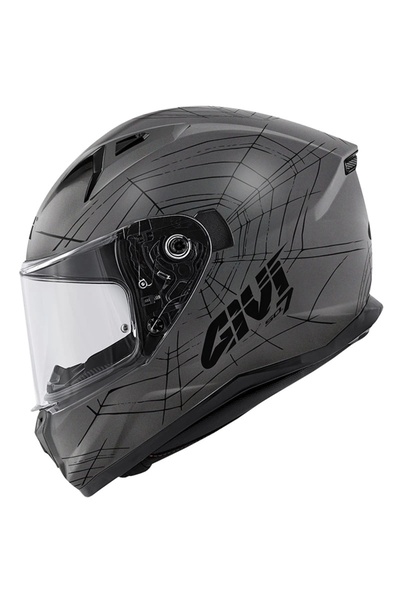 Givi 50.7 Phobıa Mat Tıtanıum-siyah Kask