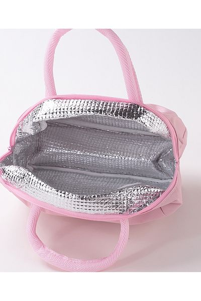 Fab N Funky Cute & Stylish Space Lunch Box Bag - Pink