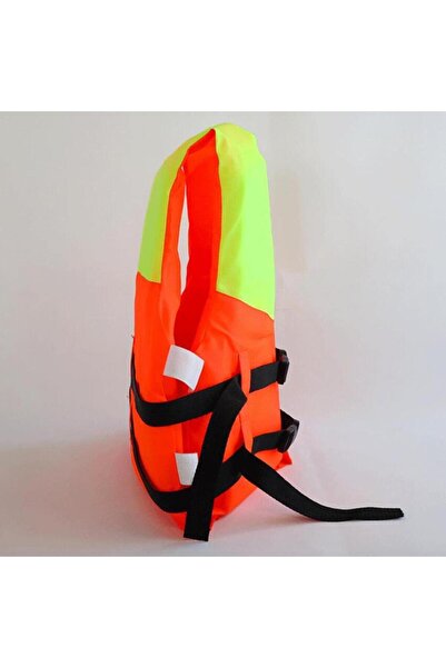 buradanaldım S Beden 4-8 Turuncu Yaş Çocuk Can Yeleği Neopren Sünger Yüzme Yeleği Çocuklar Için Yüzdürme Yeleği