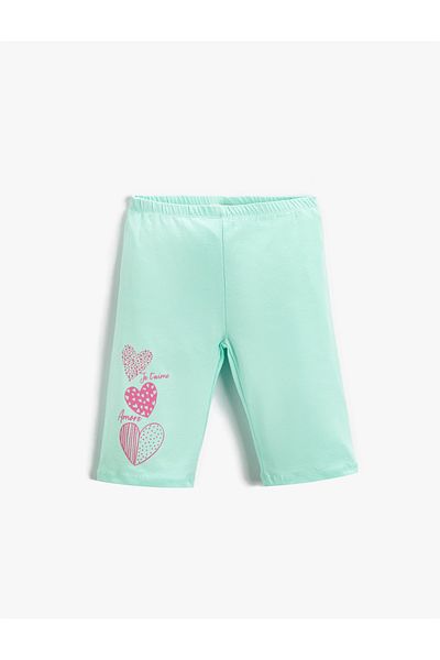 Koton Κολάν Heart Printed Βαμβακερό