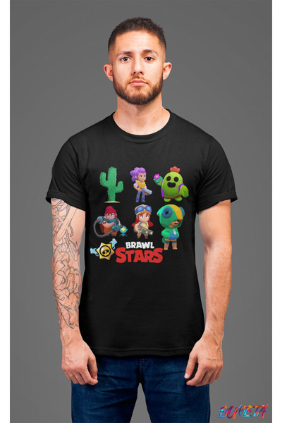 Bumeta Tricou unisex cu personaje Brawl Stars