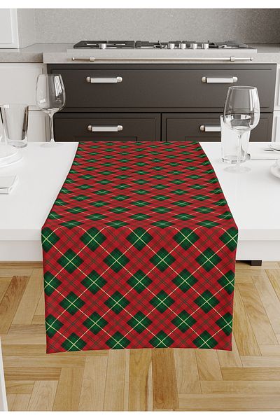 Filamente Χριστουγεννιάτικο μοτίβο Digital Printed Runner - Πρωτοχρονιάτικο 140x40 εκ