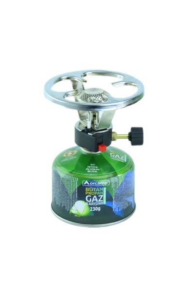 Orcamp Siboplu Çakmaklı Kamp Ocağı 230 Gram Tüplü Set