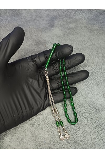 Mos Tespih Bilekboy Üst Düzey Toz Kehribar Tesbih