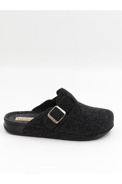 BENTO Women's Winter Black House Slippers 9548