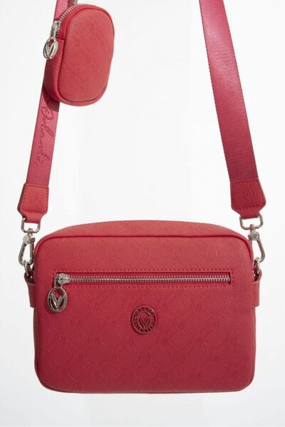 Valentino Orlandi Κόκκινη γυναικεία τσάντα χιαστί Vlt068