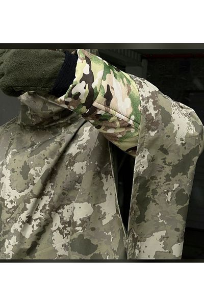 nort Military Poncho Raincoat - 3-Tier Gore-Tex Interior