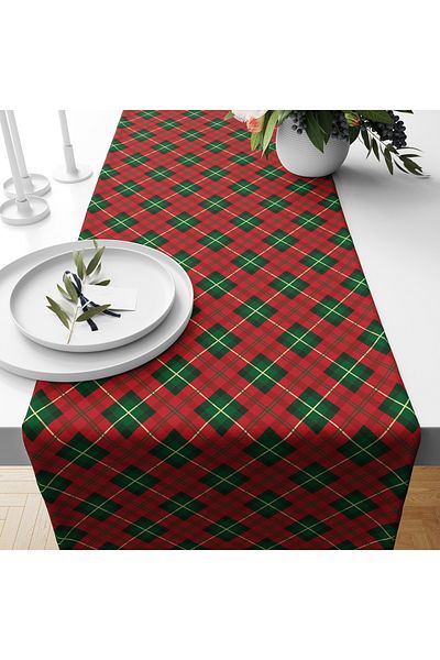 Filamente Χριστουγεννιάτικο μοτίβο Digital Printed Runner - Πρωτοχρονιάτικο 140x40 εκ