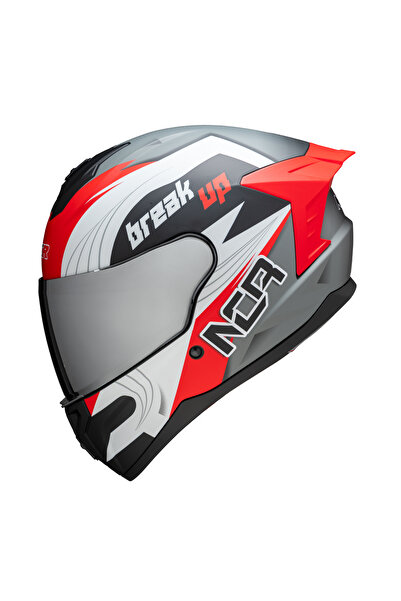 NCR Rapid Aynalı Cam Kapalı Kask (Ece Belgeli)