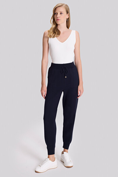 Naramaxx Paçası Lastikli Triko Pantolon