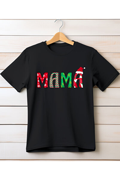 ASELİNDA Ženska majica sa printom "Mama/Mama/Majka"