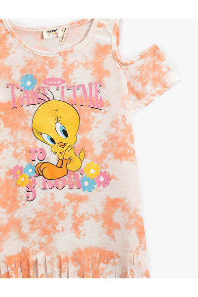 Koton Koszulka z krótkim rękawem i krótkim rękawem z nadrukiem Tweety