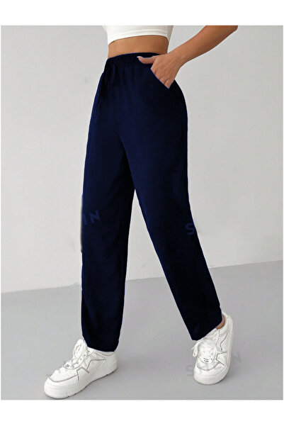 yx yustex sport Set de trening pentru femei, negru și bleumarin, 2 piese, cu ...