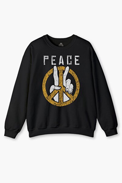 so cool Mir Sloboda Sloboda Tekst Štampano Crna Unisex Dukserica Štampano