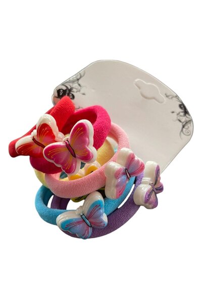 TAKIŞTIR Cataramă din cauciuc cu fluture din 6 bucăți