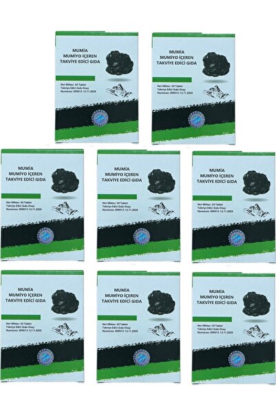 MUMİA MUMİYO İÇEREN TAKVİYE EDİCİ GIDA %100 Saf Mumiyo 30'lu Tablet Kırgızist...