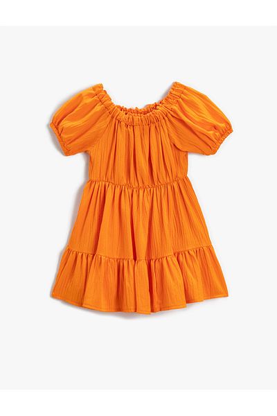 Koton Φόρεμα Balloon Sleeve Midi Flounce