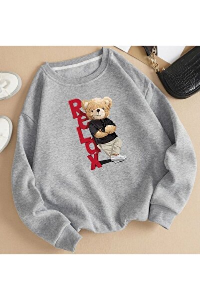 CAMİNHO DA LUA حذاء ريلاكس تيدي مطبوع برقبة دائرية للجنسين