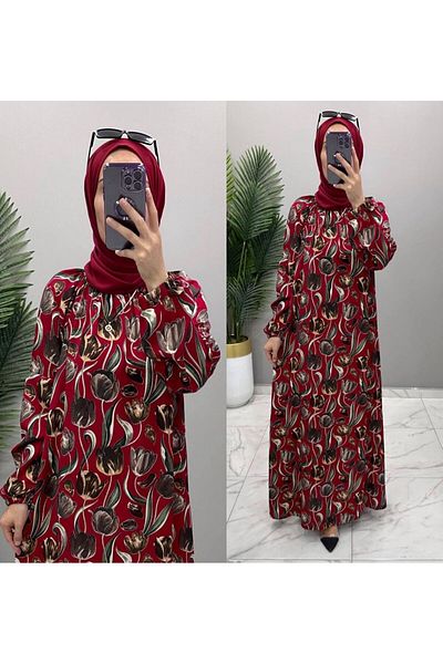 Zeynep Butik Φόρεμα με σχέδιο Lily 1296