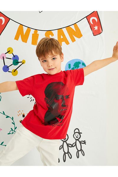 Koton Boy's T-Shirt - 3skb10160tk