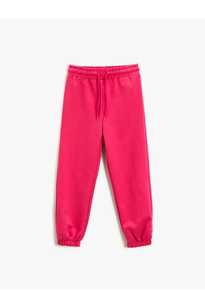 Koton Basic-Jogger-Jogginghose mit gebundener Taille