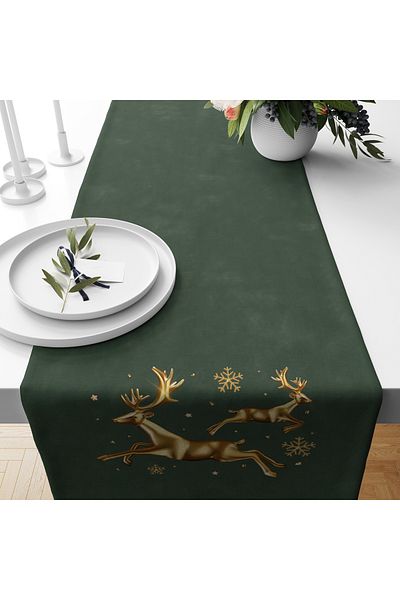 Filamente Χριστουγεννιάτικο μοτίβο Digital Printed Runner - Πρωτοχρονιάτικο 140x40 εκ