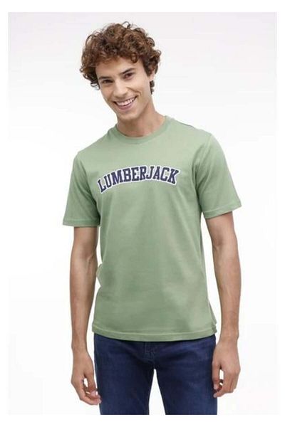 lumberjack ML WENEG-B 11ID53 - X Φούτερ με πράσινο γιακά