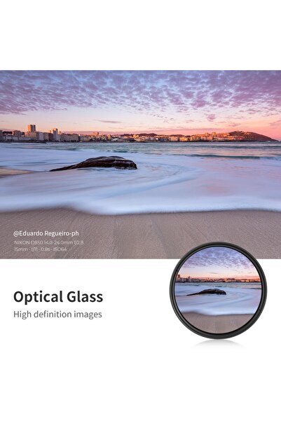 K&F CONCEPT 77 Mm Varıable Değişken Nd2-400 Filtre (1-9 Arası )