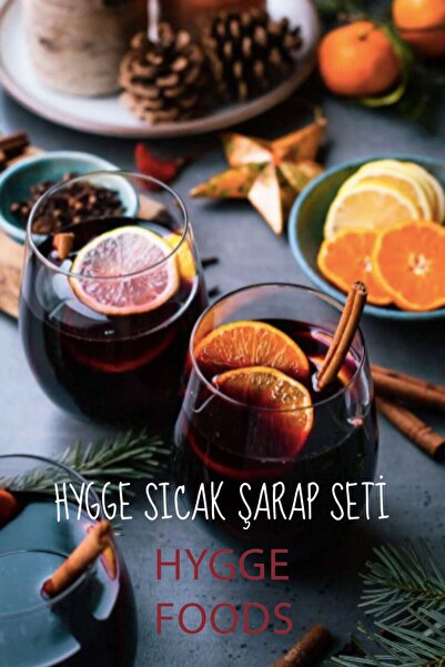 Hyggefoods Hygge Sıcak Şarap Seti Premium Karışım - Limited Edition - Mulled Wine Set - Yılbaşı Seti