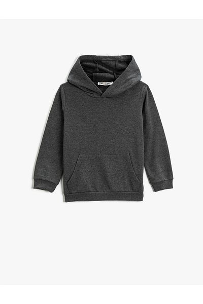 Koton Hooded Basic Sweatshirt