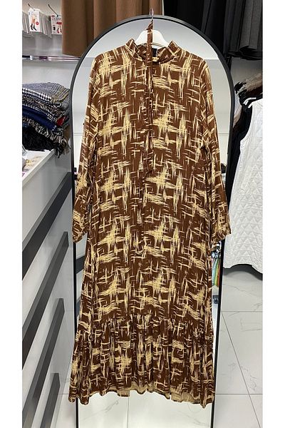 Zeynep Butik Women's Hijab Seasonal Viscose Dress 1323