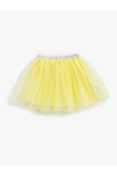 Koton Μίνι φούστα Tutu με γυαλιστερή φόδρα και λαμπερή ελαστική μέση