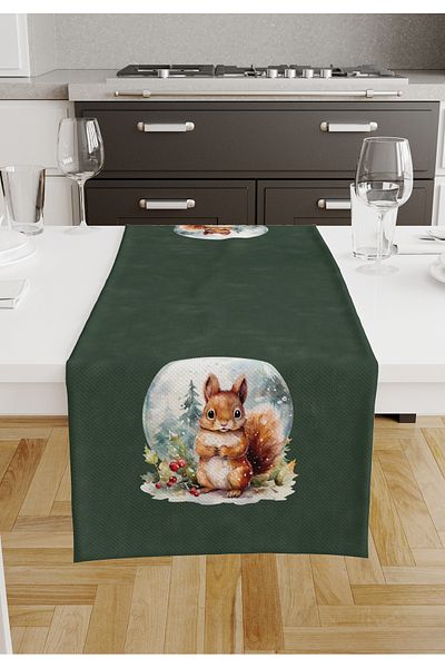 Filamente Χριστουγεννιάτικο μοτίβο Digital Printed Runner - Πρωτοχρονιάτικο 140x40 εκ