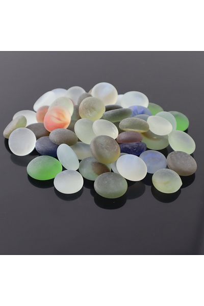 Generic Colored glass stones for aquariums and terrariums