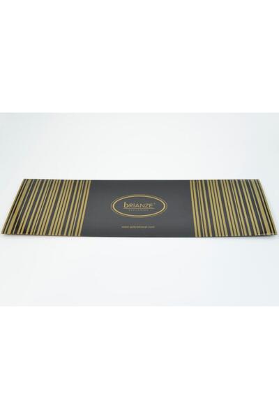 Brianze Комплект кърпички с кафяв и бял шал и мотив от вратовръзка