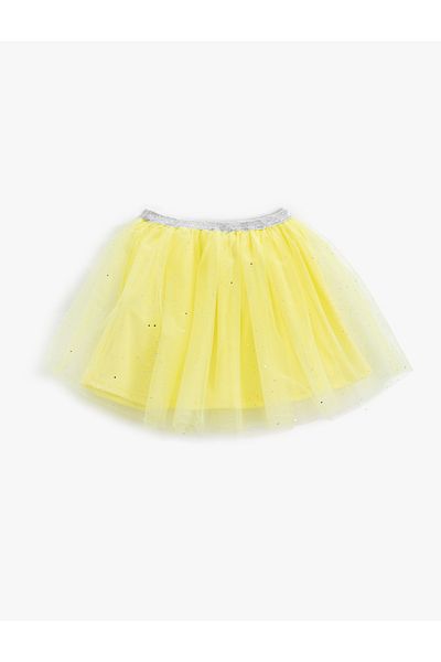 Koton Μίνι φούστα Tutu με γυαλιστερή φόδρα και λαμπερή ελαστική μέση