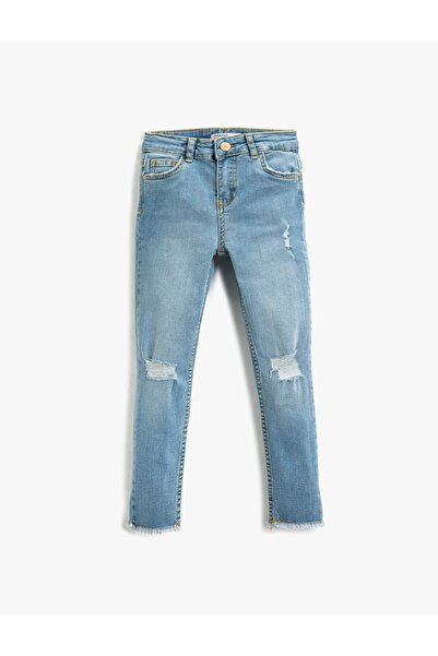 Koton Skinny Jeans - Blugi skinny cu talie elastică reglabilă