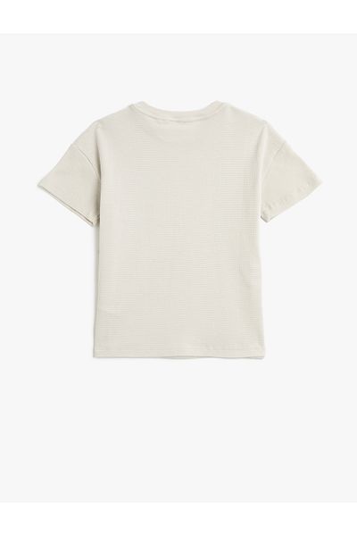 Koton Crew Neck Basic Cotton Short Sleeve T-Shirt