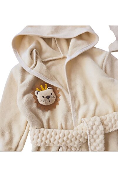 CONCON Organik Lüks 0-2 Yaş Kullanıma Uygun Bebek Ve Çocuk Bornozu