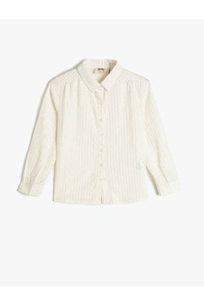 Koton Памучна риза с дълъг ръкав