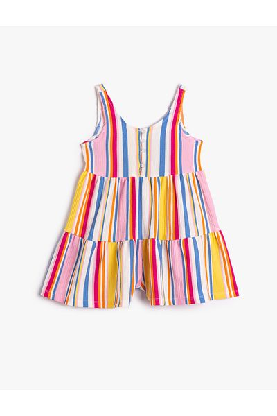 Koton Jumpsuit pánt gomb részletes üreges gallér