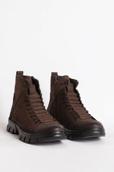 Hammer Jack 20725m Nubuck Brown Ανδρικές Μπότες - Γνήσιο δέρμα