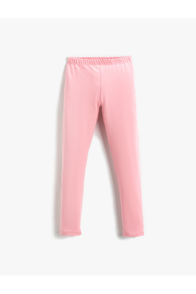 Koton Osnovni Leggings sa elastičnim strukom Pamuk komada