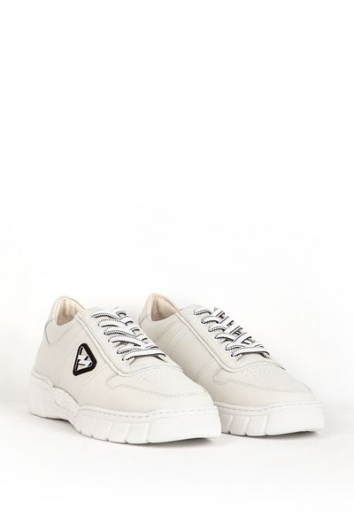 MARCOMEN Ανδρικά παπούτσια από γνήσιο δέρμα - Casual, Lace-up, Casual, Off White, 19503