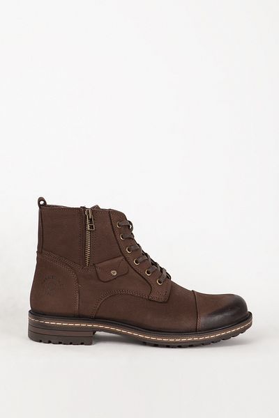 Hammer Jack 17400m Nubuck Δερμάτινες Ανδρικές Μπότες - Καφέ