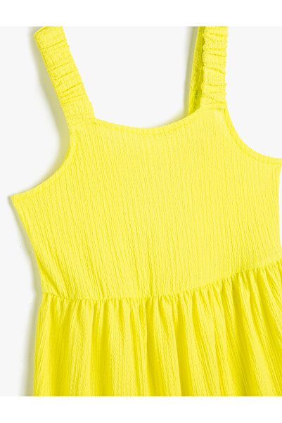 Koton Sima sárga lány térd alatti ruha