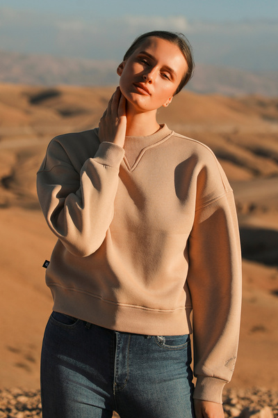 Whish Hanorac oversize Bonita Sand