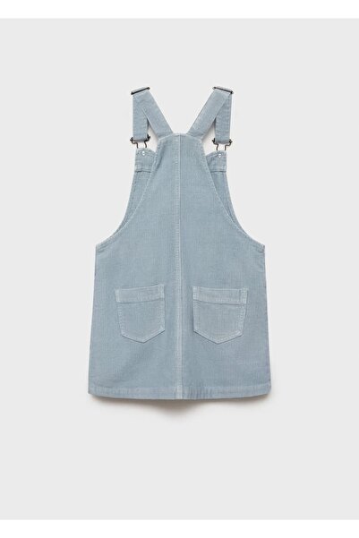 MANGO Kids Kısa koton jile elbise