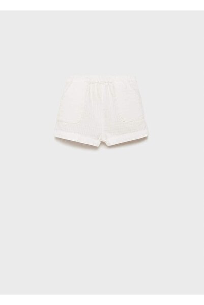 MANGO Baby Cotton Shorts